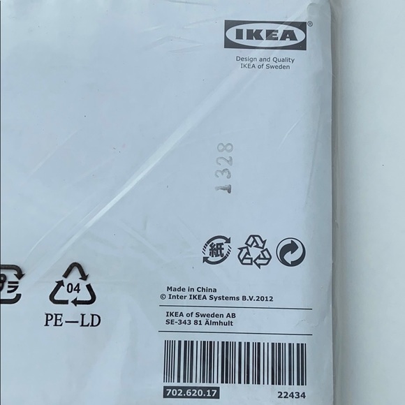 NEW IKEA Teresia Sheer Curtains 1 Pair Light Blue - Picture 8 of 8